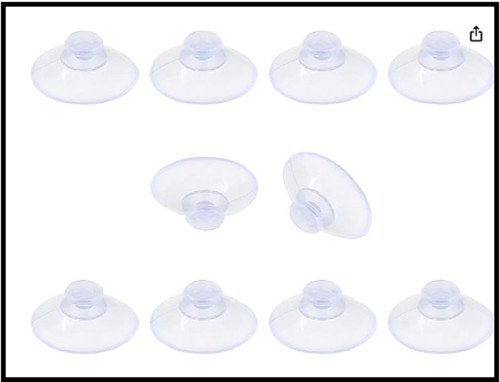 Pack 20mm suction cups - cups, for